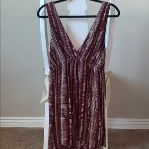 Maroon Romper